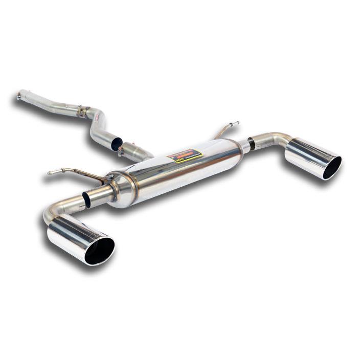 Supersprint BMW F30 / F31 2012 -> 2015 Connecting Pipe + Rear Exhaust Right O100 - Left O100-Exhaust-Silicon Valley Bimmer
