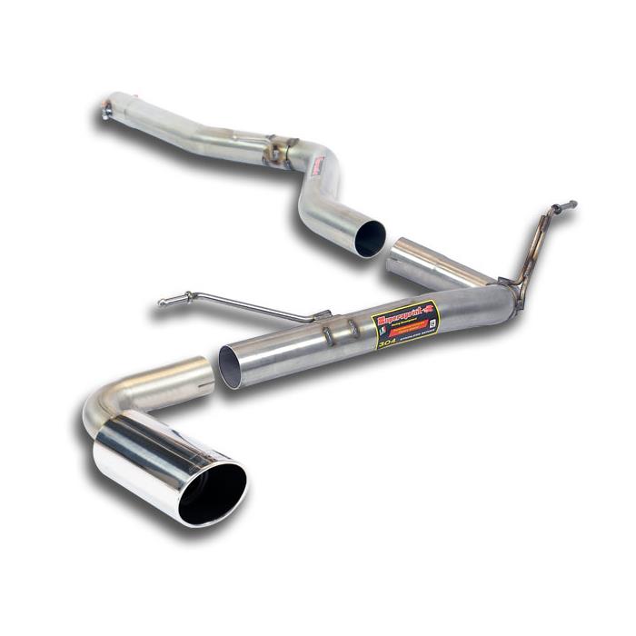 Supersprint BMW F30 / F31 2012 -> 2015 Connecting Pipe + Rear Pipe O90(Muffler Delete)-Exhaust-Silicon Valley Bimmer