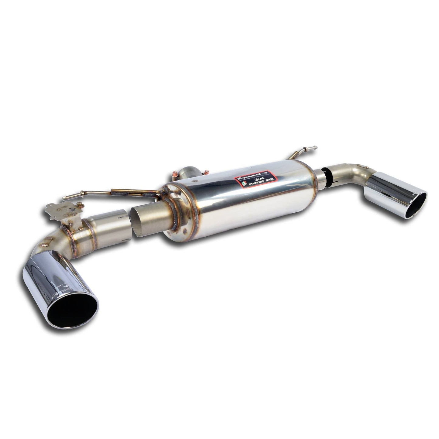 Supersprint BMW F30 / F31 2012 -> 2015 Rear Exhaust Right O100 - Left O100 With Valve-Exhaust-Silicon Valley Bimmer
