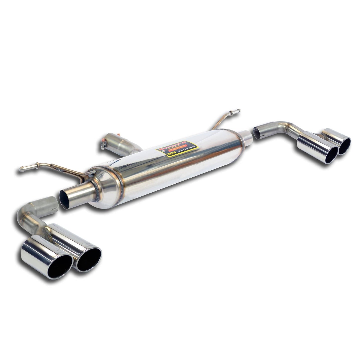 Supersprint BMW F30 / F31 2012 -> 2015 Rear Exhaust Right Oo80 - Left Oo80-Exhaust-Silicon Valley Bimmer