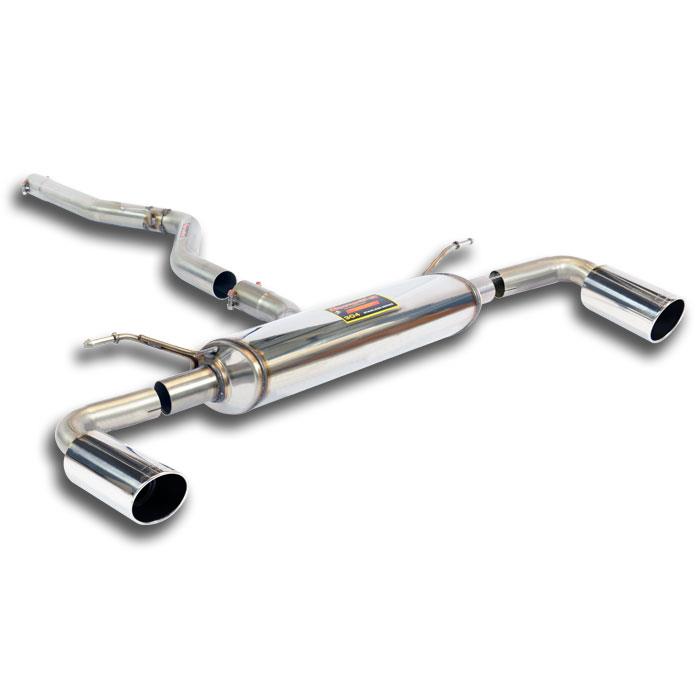 Supersprint BMW F34 GT 2013 -> 2016 Connecting Pipe + Rear Exhaust Right O90 - Left O90-Exhaust-Silicon Valley Bimmer