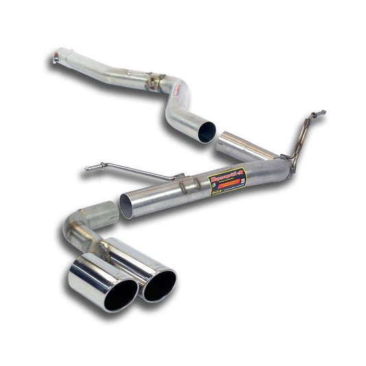 Supersprint BMW F34 GT 2013 -> 2016 Connecting Pipe + Rear Pipe Oo80(Muffler Delete)-Exhaust-Silicon Valley Bimmer