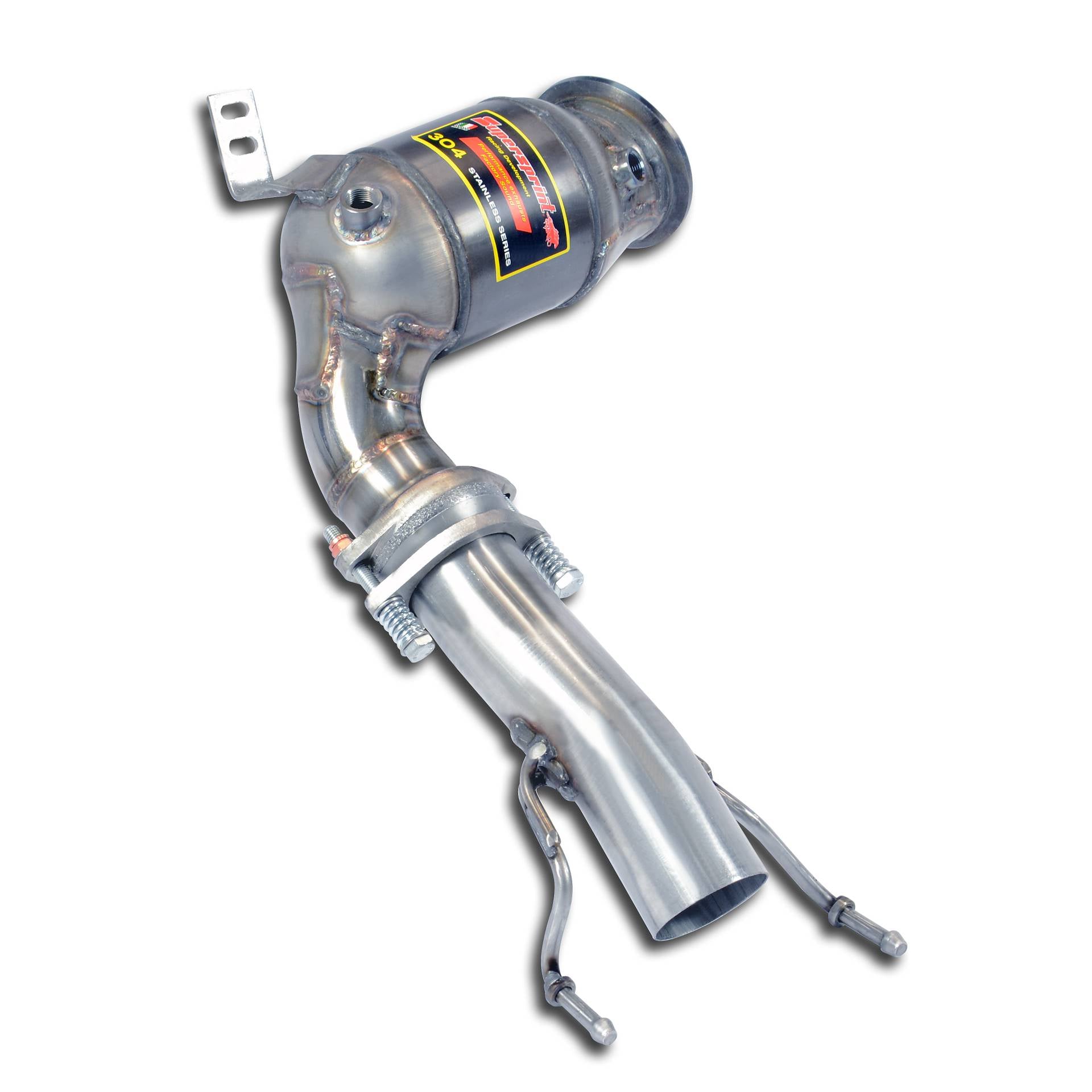 Supersprint BMW F39 X2 Turbo Downpipe Kit With Metallic Catalytic Converter-Exhaust-Silicon Valley Bimmer