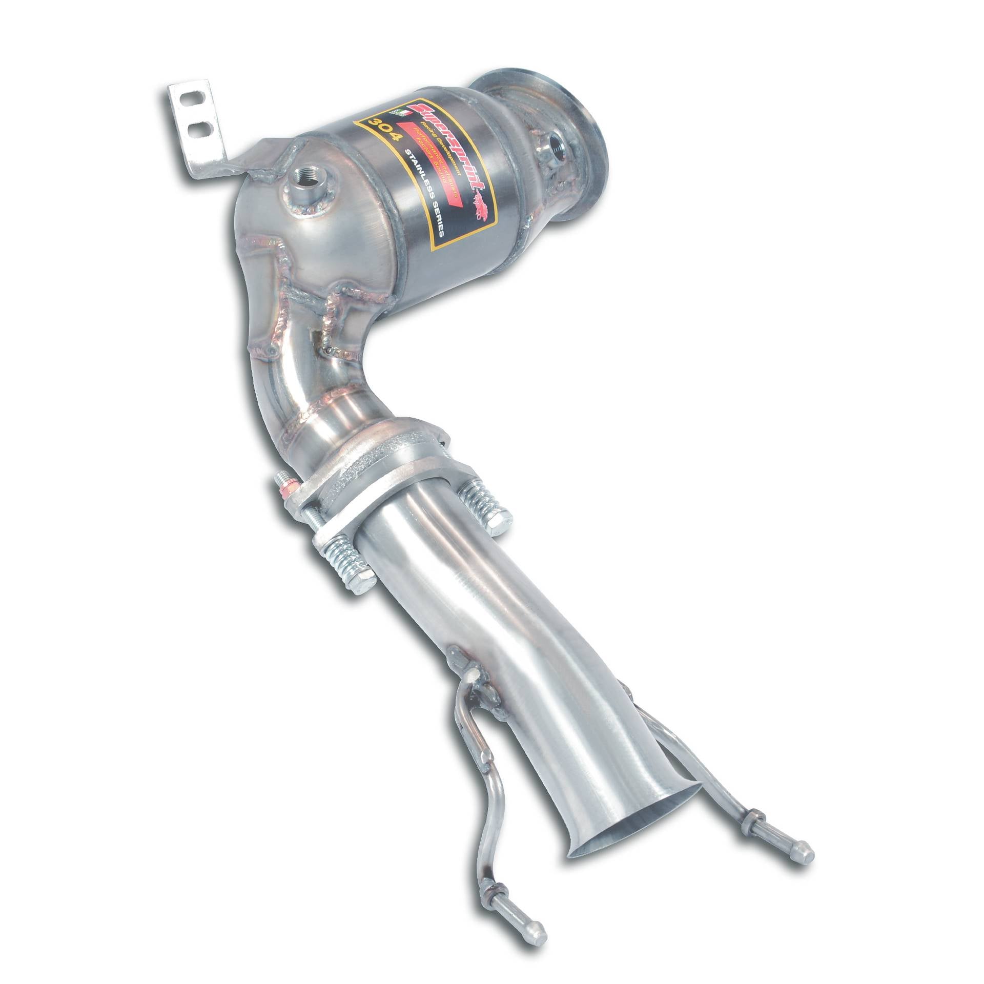 Supersprint BMW F39 X2 Turbo Downpipe Kit With Metallic Catalytic-Exhaust-Silicon Valley Bimmer