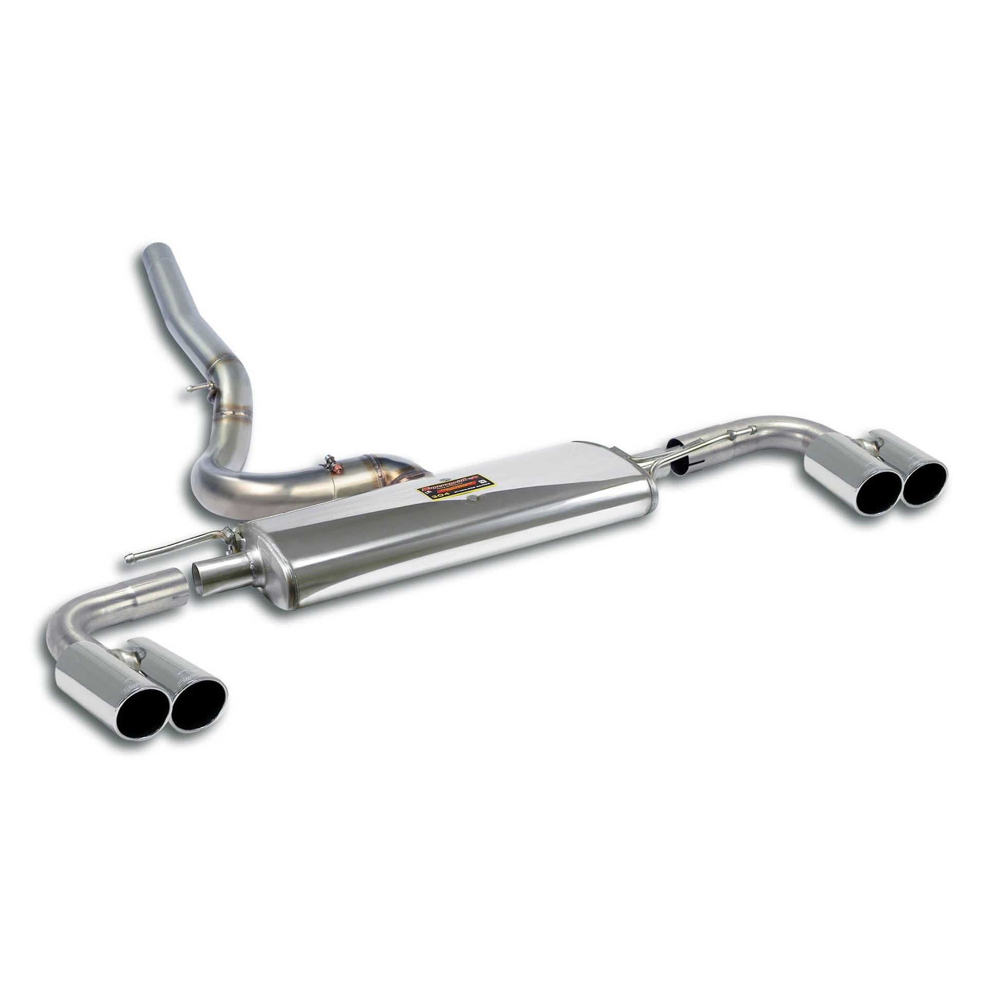 Supersprint BMW F44 2 Series Gran Coupè Rear Exhaust Right Oo90 - Left Oo90-Exhaust-Silicon Valley Bimmer