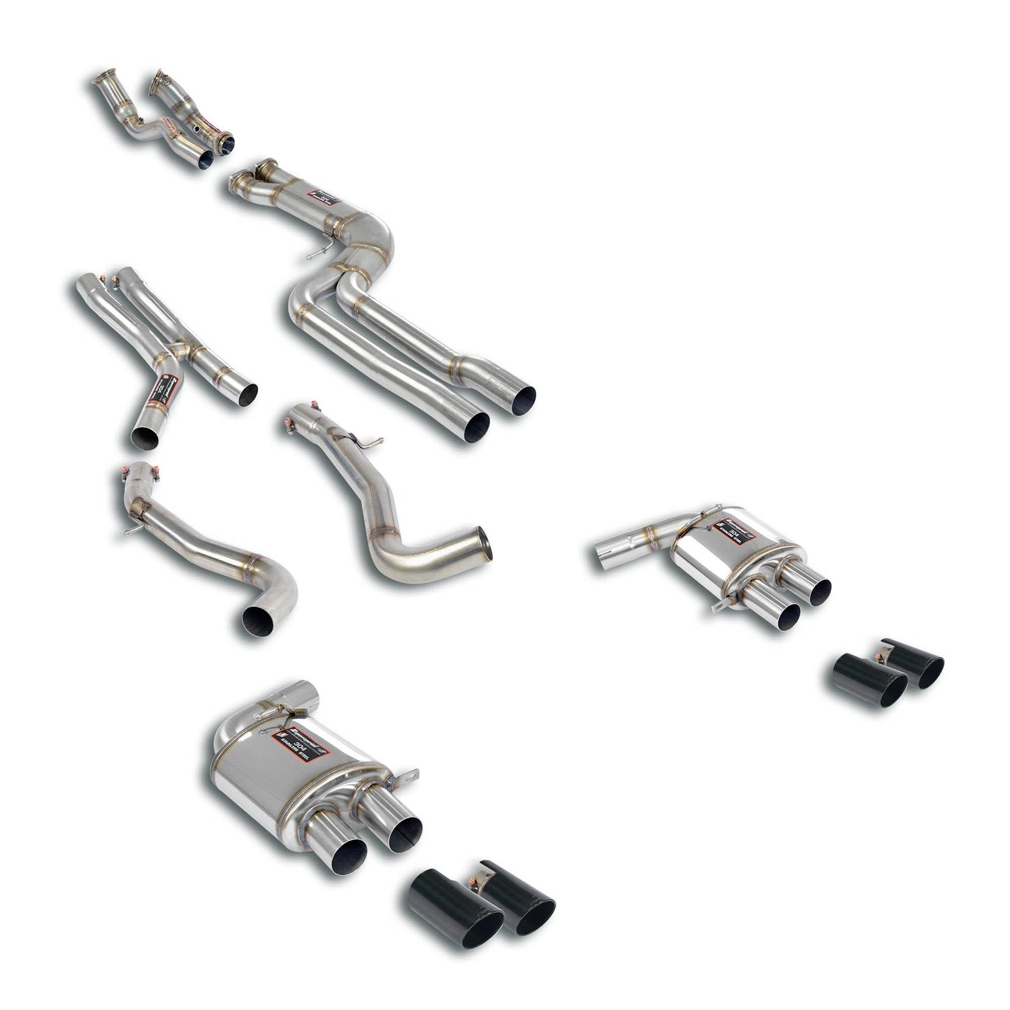 Supersprint BMW F87 M2 Competition J-Pipe Race Package (Deeper tone, no rasp)-Exhaust-Silicon Valley Bimmer