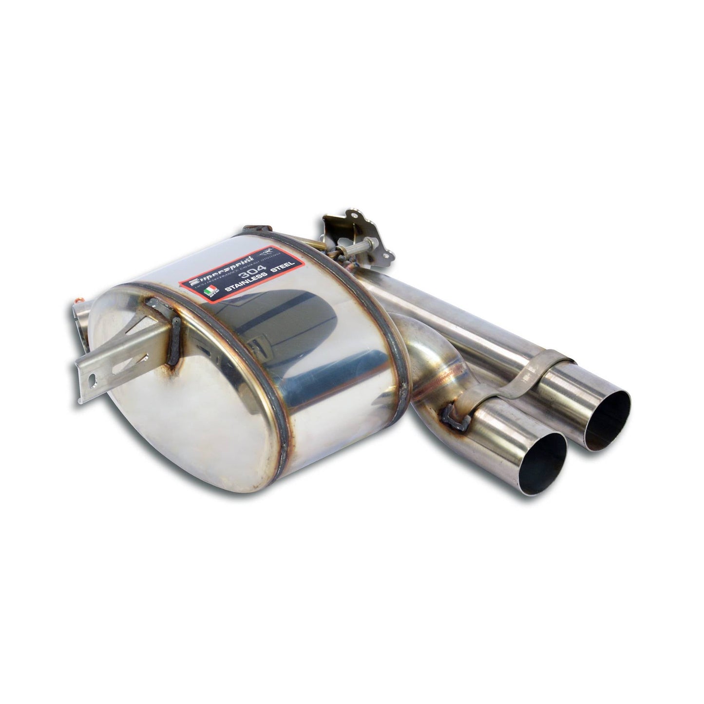 Supersprint BMW F87 M2C Dual Sound Rear Muffler Right, With Flap-Exhaust-Silicon Valley Bimmer