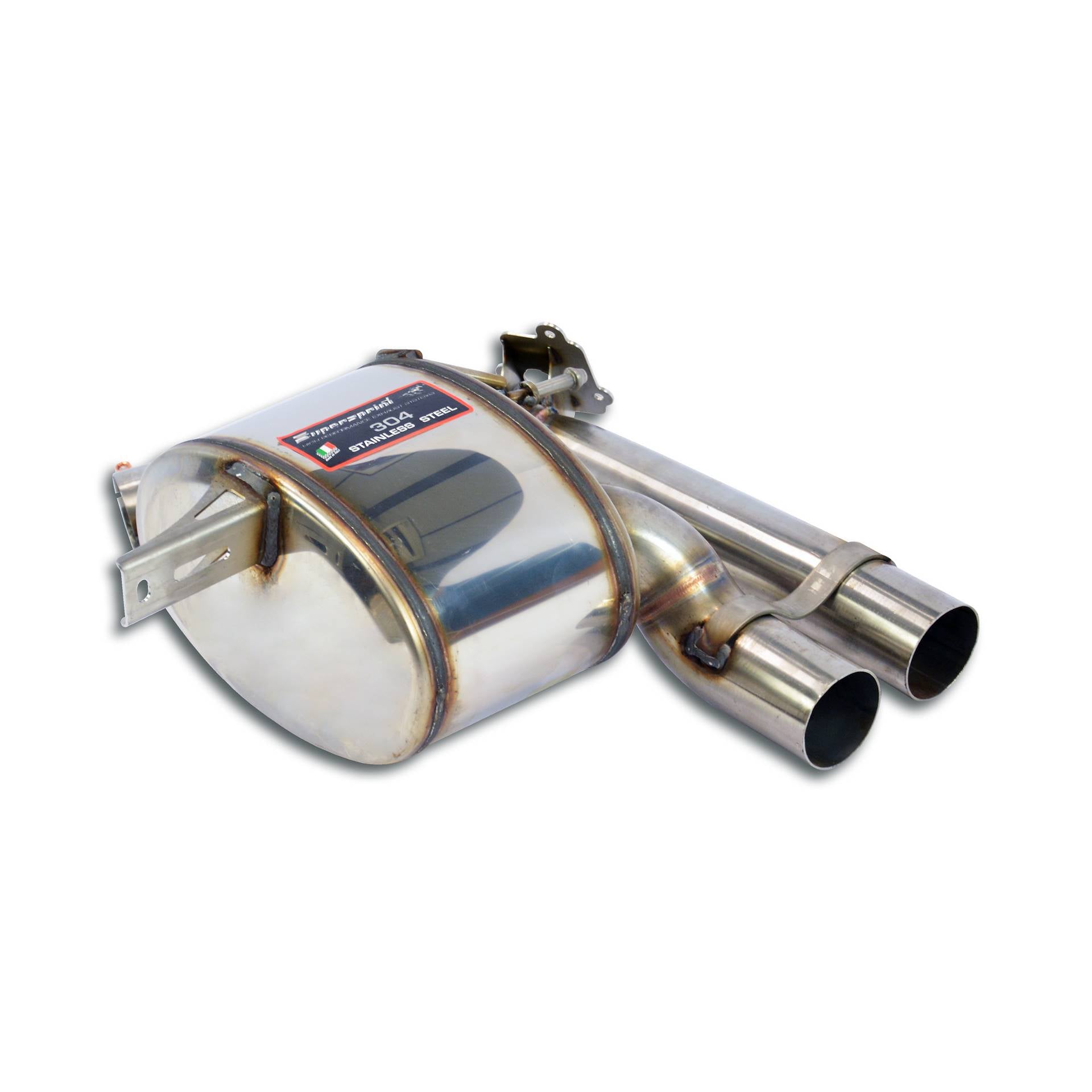 Supersprint BMW F87 M2C Dual Sound Rear Muffler Right, With Flap-Exhaust-Silicon Valley Bimmer