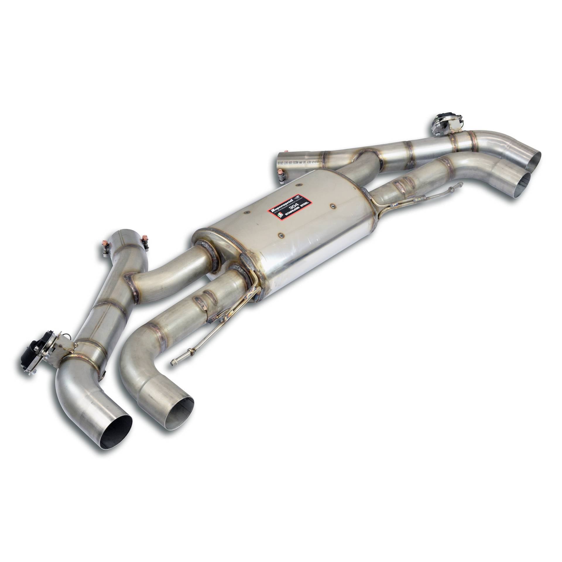 Supersprint BMW F95 X5 M Rear Exhaust Right + Left With Valves-Exhaust-Silicon Valley Bimmer
