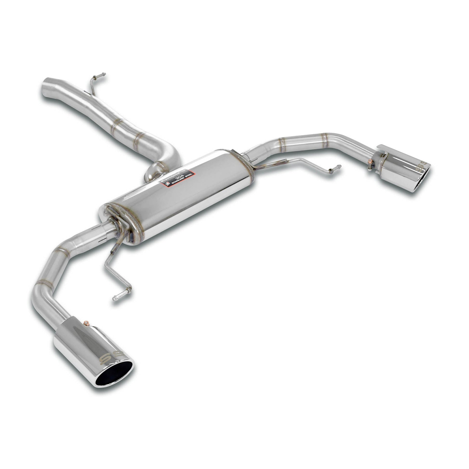 Supersprint BMW G01 X3 Connecting Pipe + Rear Exhaust Right O100 - Left O100-Exhaust-Silicon Valley Bimmer