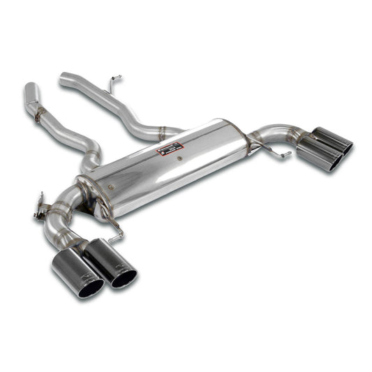 Supersprint BMW G02 X4 Rear Exhaust Right "Gun Metal Grey" Oo90 - Left Oo90 With Valve-Exhaust-Silicon Valley Bimmer