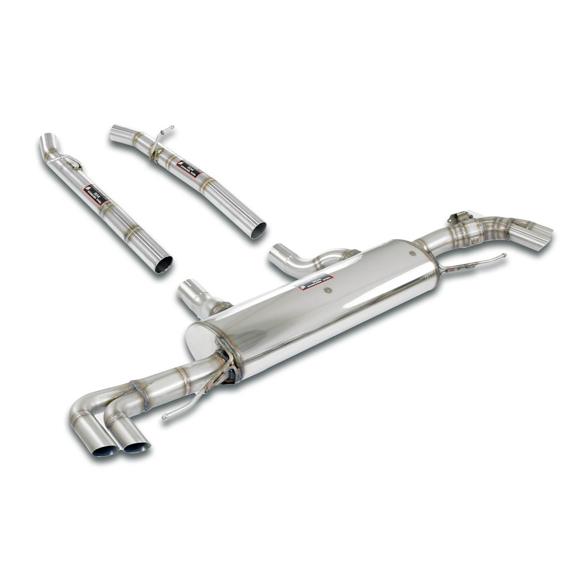 Supersprint BMW G05 X5 40i Rear Exhaust Right - Left With Valve-Exhaust-Silicon Valley Bimmer