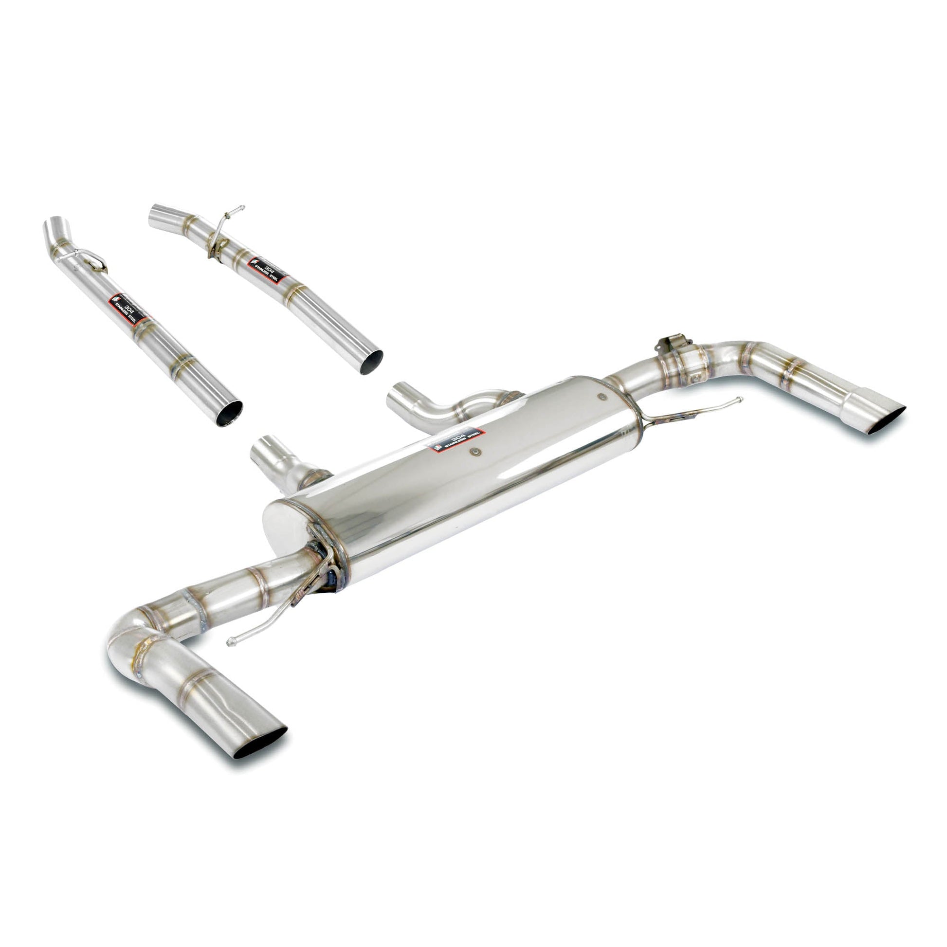 Supersprint BMW G07 X7 Rear exhaust right - left with valve-Exhaust-Silicon Valley Bimmer