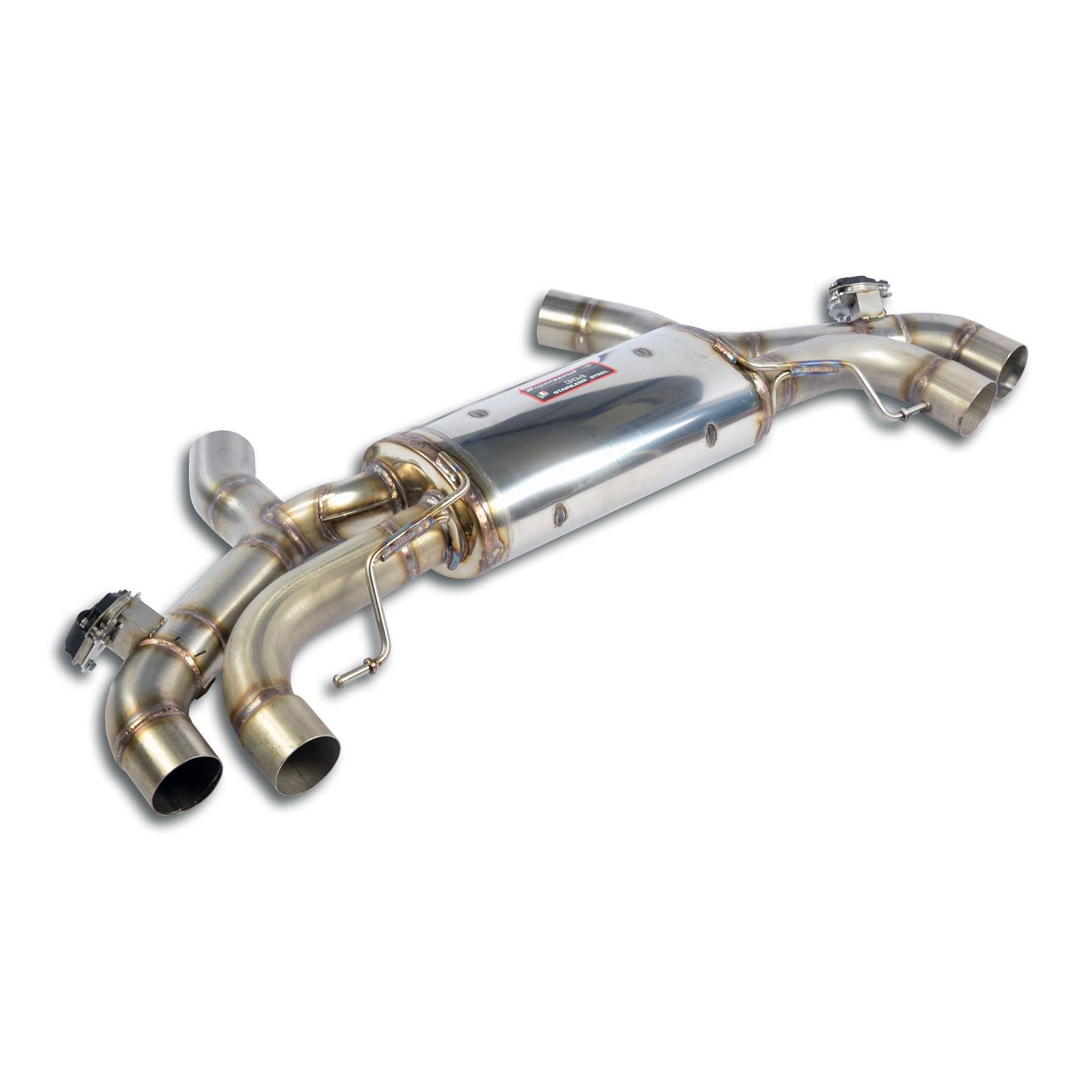 Supersprint BMW G14 Cabrio Rear Exhaust Right + Left With Valves-Exhaust-Silicon Valley Bimmer