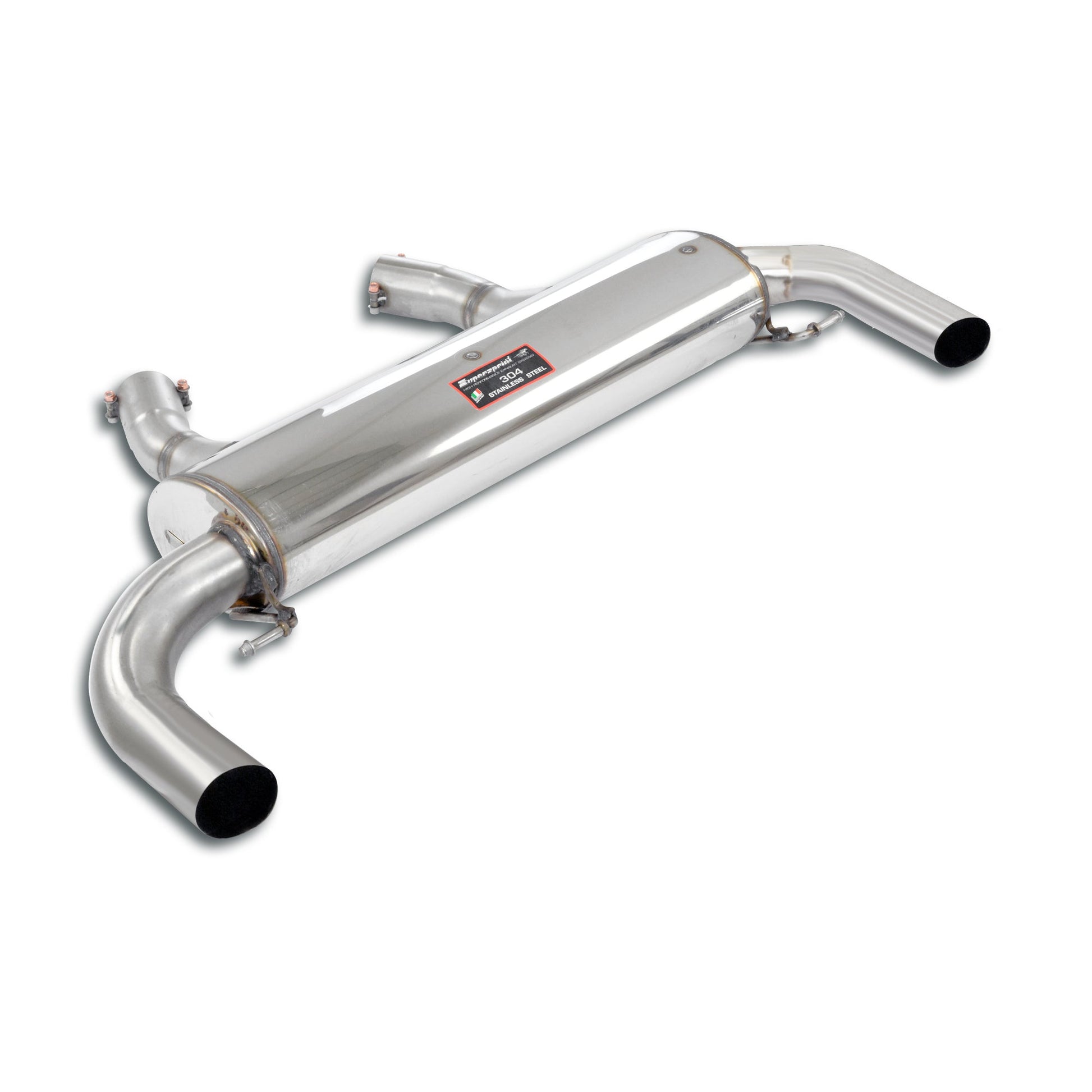 Supersprint BMW G20 / G21 2018 -> Rear Exhaust Right - Left "Racing"(For Oem Endpipes)-Exhaust-Silicon Valley Bimmer