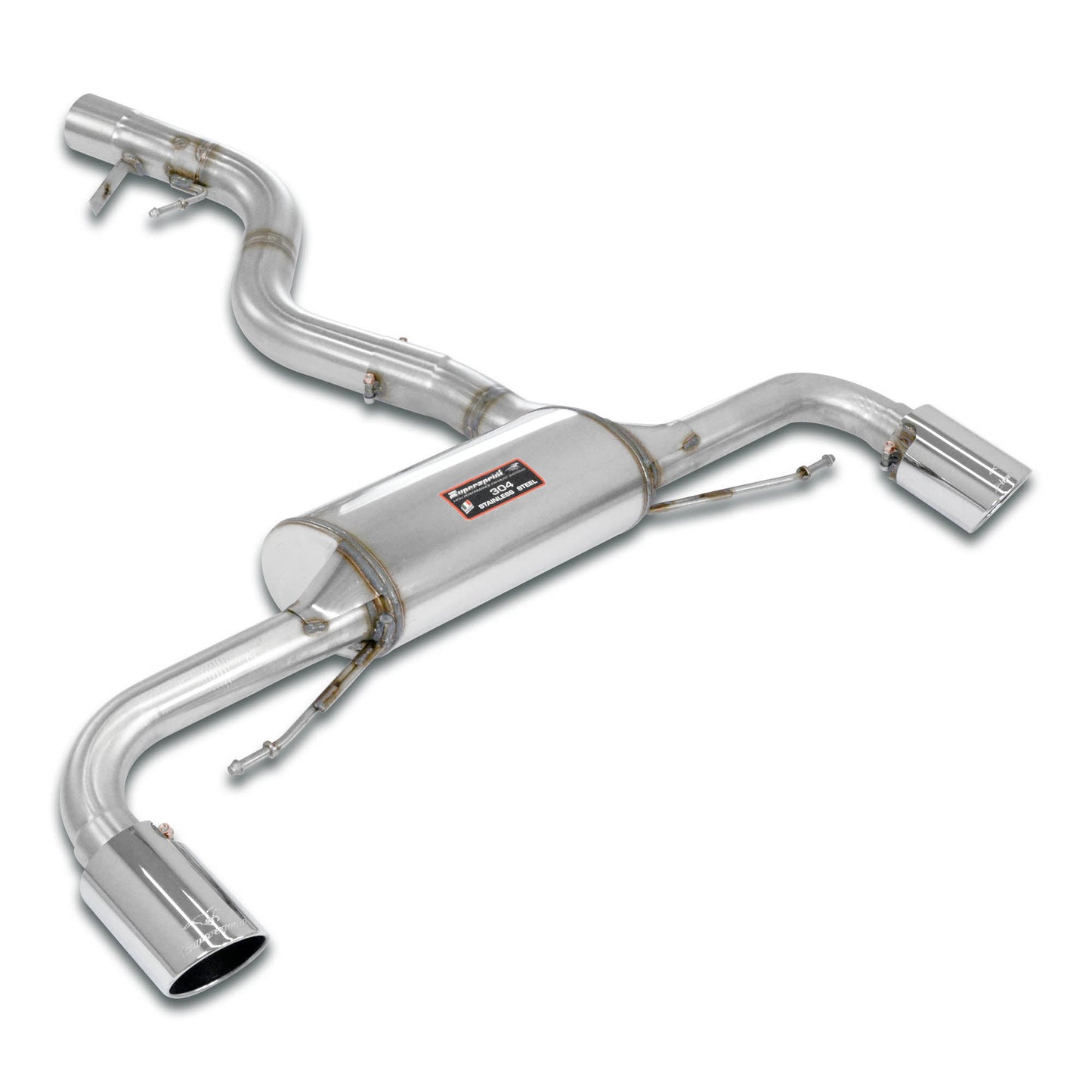 Supersprint BMW G22 Coupè 2021 -> Rear Exhaust "Racing" Right - Left-Exhaust-Silicon Valley Bimmer