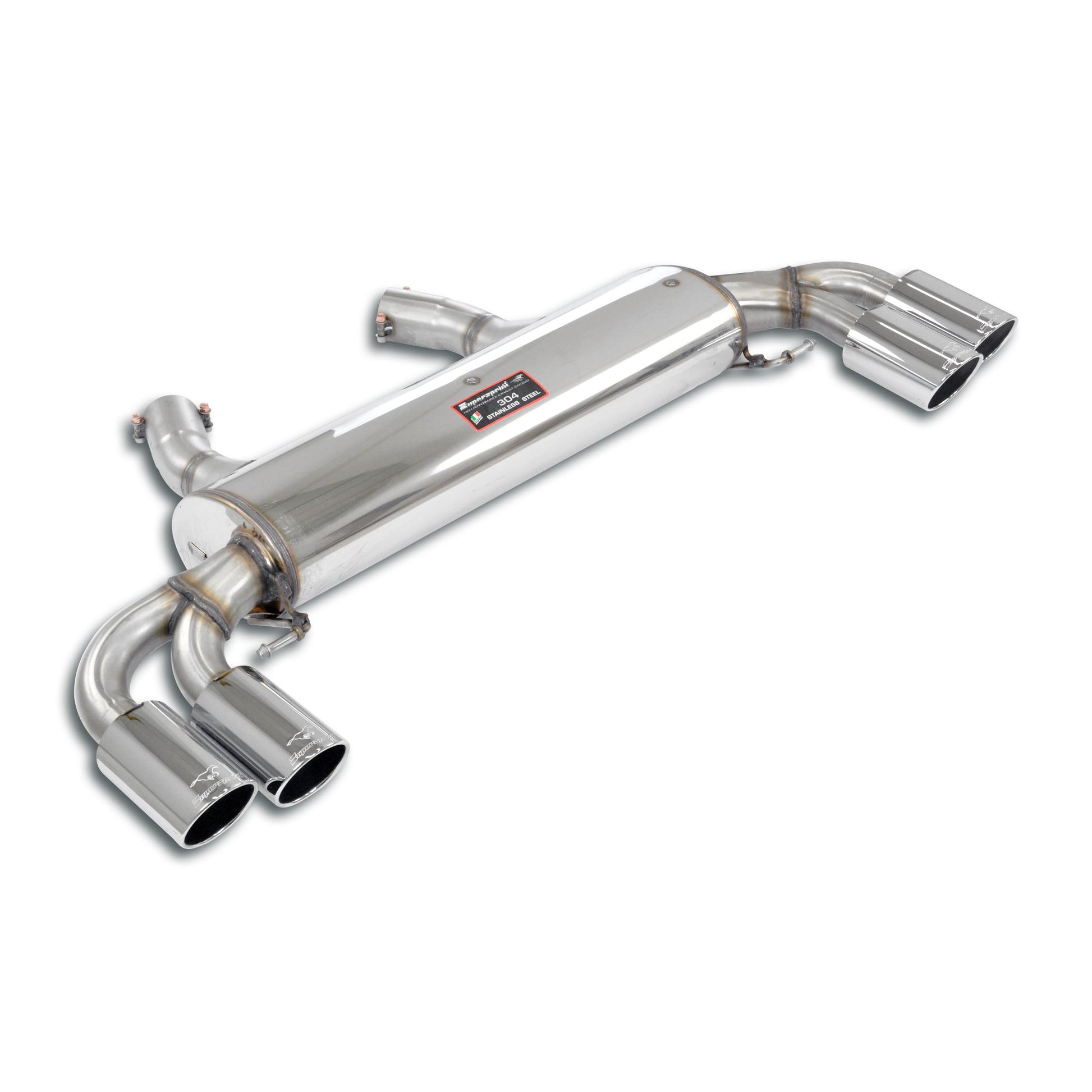 Supersprint BMW G22 Coupè 2021 -> Rear Exhaust Right Oo80 - Left Oo80 "Racing"-Exhaust-Silicon Valley Bimmer