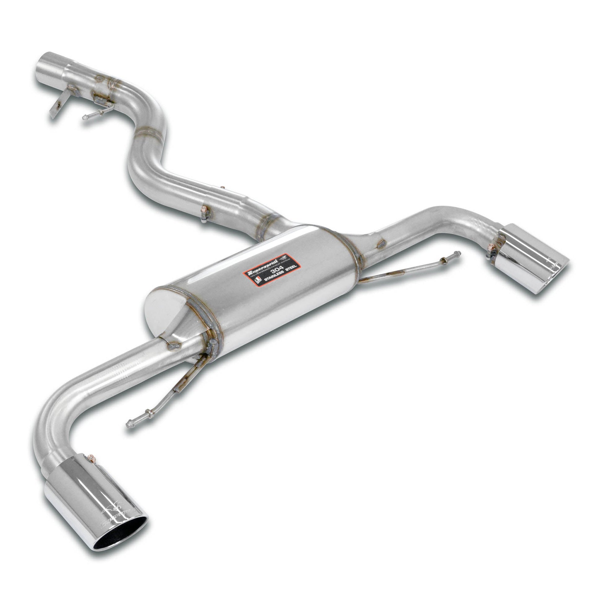 Supersprint BMW G42 Serie Coupè 2022 -> Rear Exhaust "Racing" Right O100 - Left O100-Exhaust-Silicon Valley Bimmer