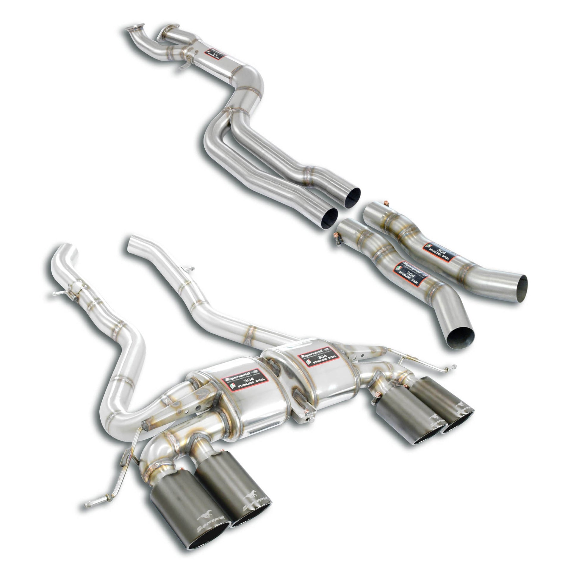 Supersprint BMW G87 M2 J-Pipe Race Package - complete-Exhaust-Silicon Valley Bimmer
