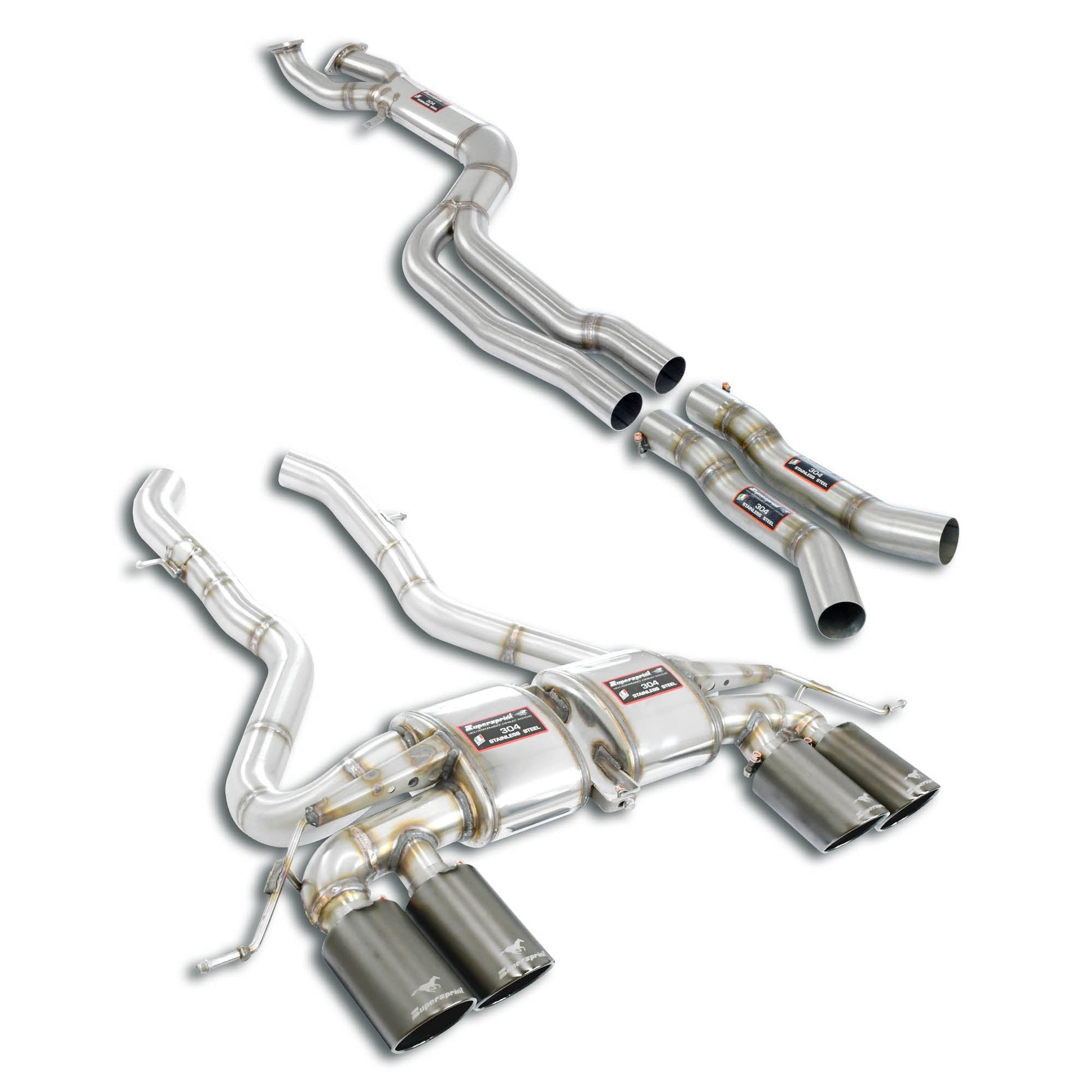 Supersprint BMW G87 M2 J-Pipe Race Package - complete-Exhaust-Silicon Valley Bimmer