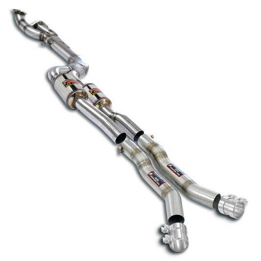 Supersprint BMW G87 M2 J-Pipe Touring Package Accepts the Std - Oem muffler-Exhaust-Silicon Valley Bimmer