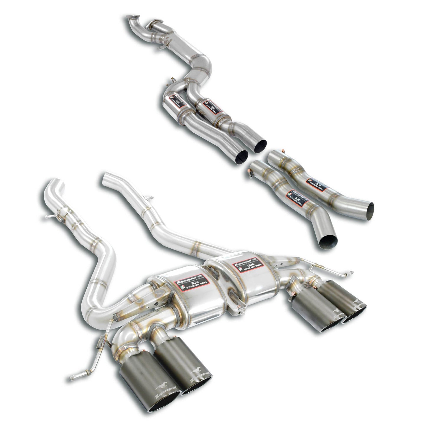 Supersprint BMW G87 M2 J-Pipe Touring Package - complete-Exhaust-Silicon Valley Bimmer