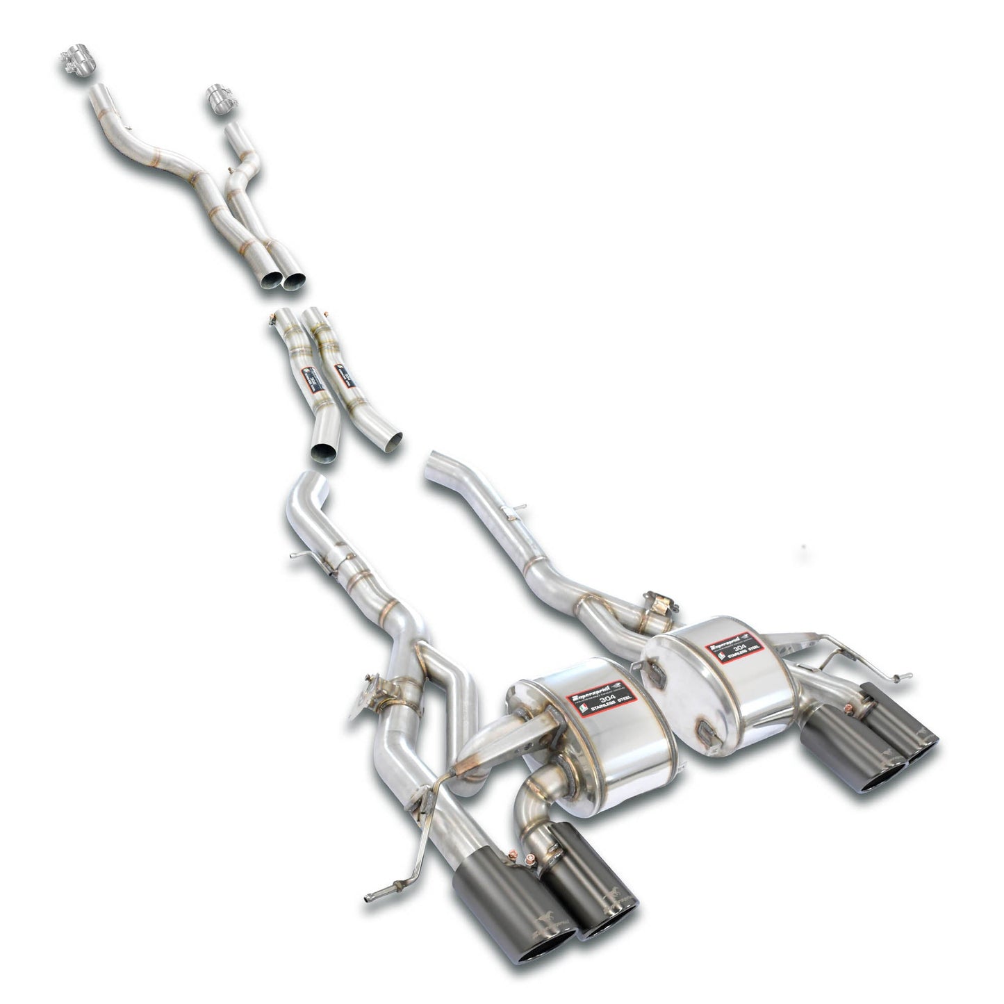 Supersprint BMW G87 M2 Resonator deleting Package - complete-Exhaust-Silicon Valley Bimmer
