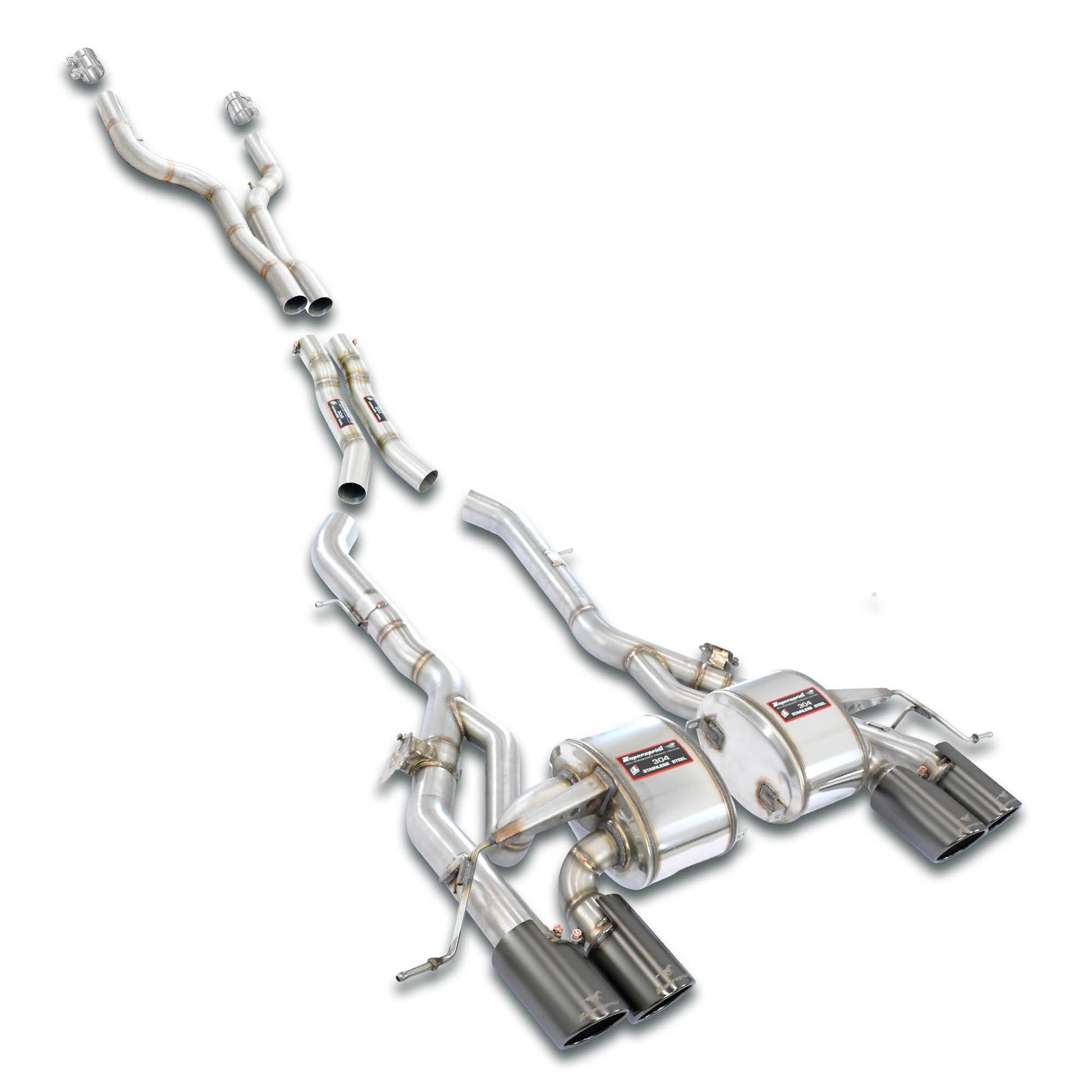 Supersprint BMW G87 M2 Resonator deleting Package - complete-Exhaust-Silicon Valley Bimmer