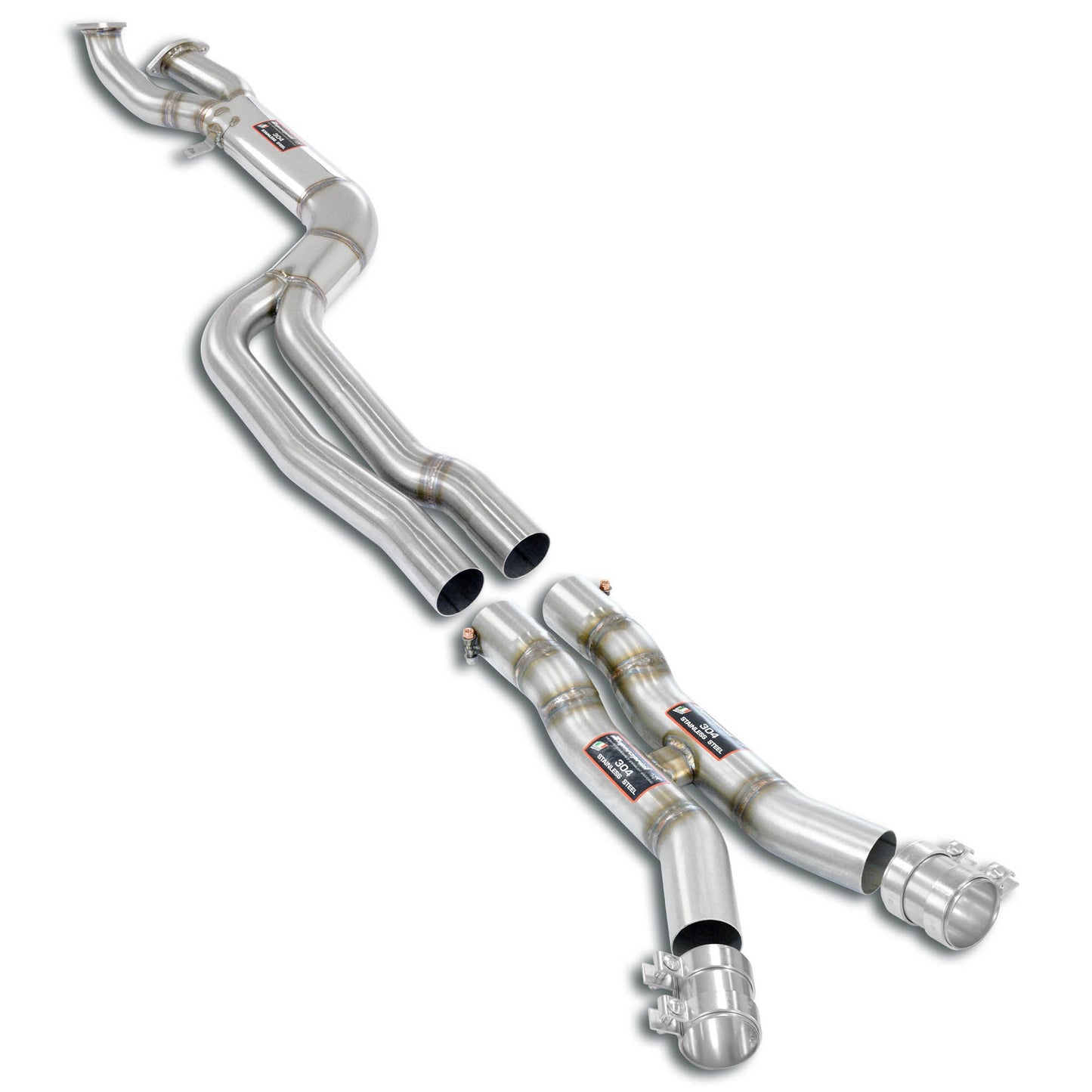 Supersprint BMW G8X M3 / M4 J-Pipe Race Package Accepts the Std - Oem muffler-Exhaust-Silicon Valley Bimmer