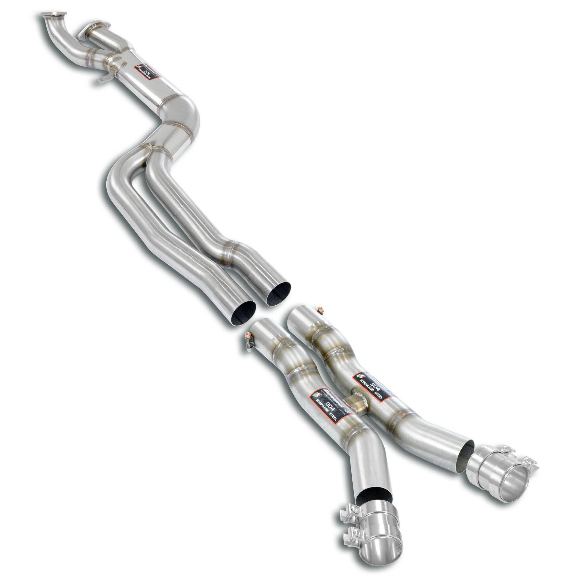 Supersprint BMW G8X M3 / M4 J-Pipe Race Package Accepts the Std - Oem muffler-Exhaust-Silicon Valley Bimmer