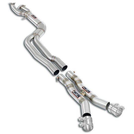 Supersprint BMW G8X M3 / M4 J-Pipe Race Package Accepts the Std - Oem muffler-Exhaust-Silicon Valley Bimmer