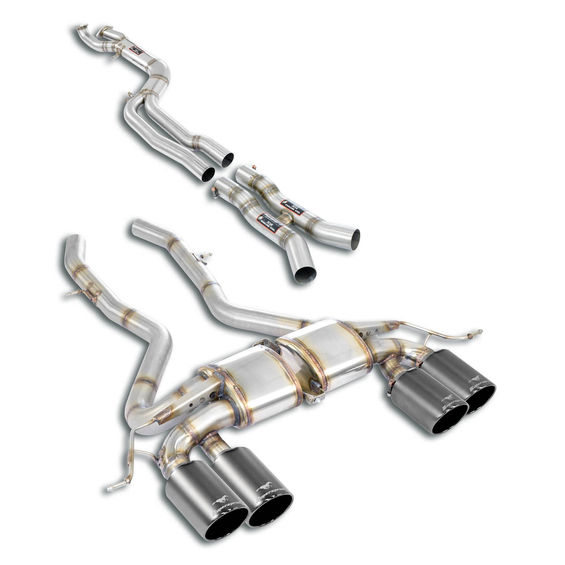 Supersprint BMW G8X M3 / M4 J-Pipe Race Package - complete-Exhaust-Silicon Valley Bimmer