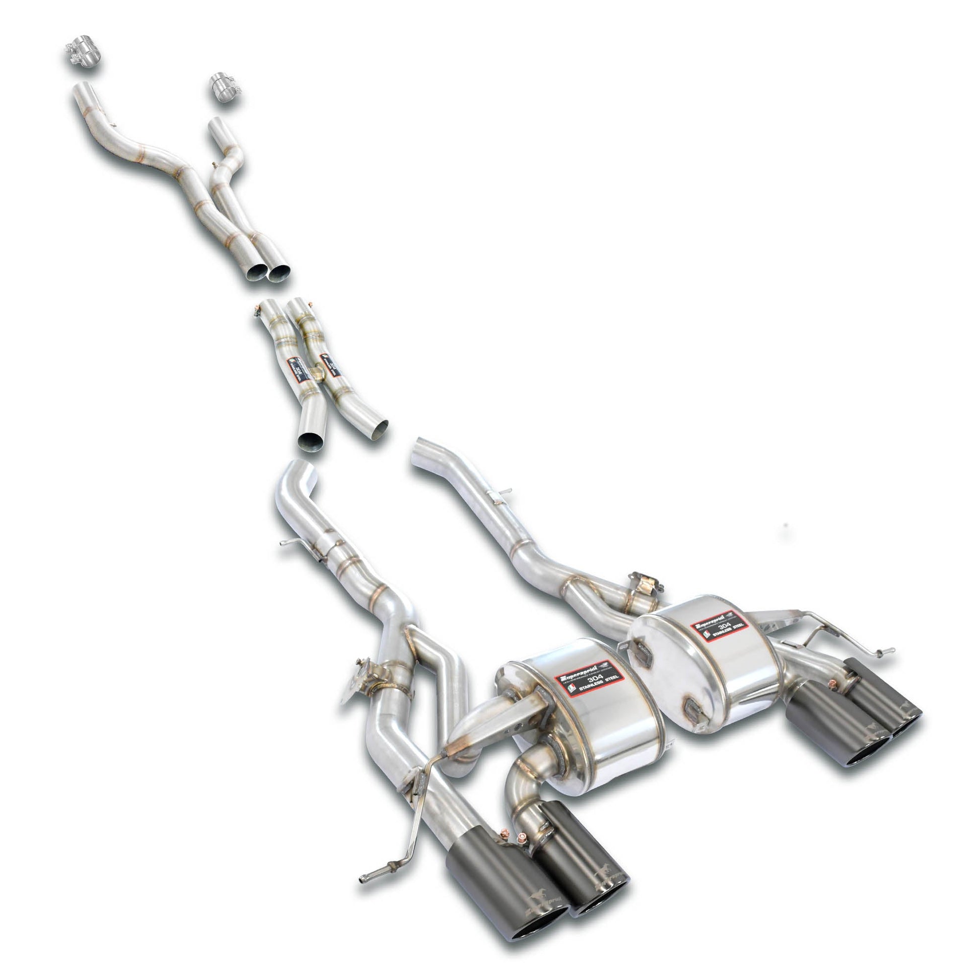 Supersprint BMW G8X M3 / M4 Resonator deleting Package - complete-Exhaust-Silicon Valley Bimmer