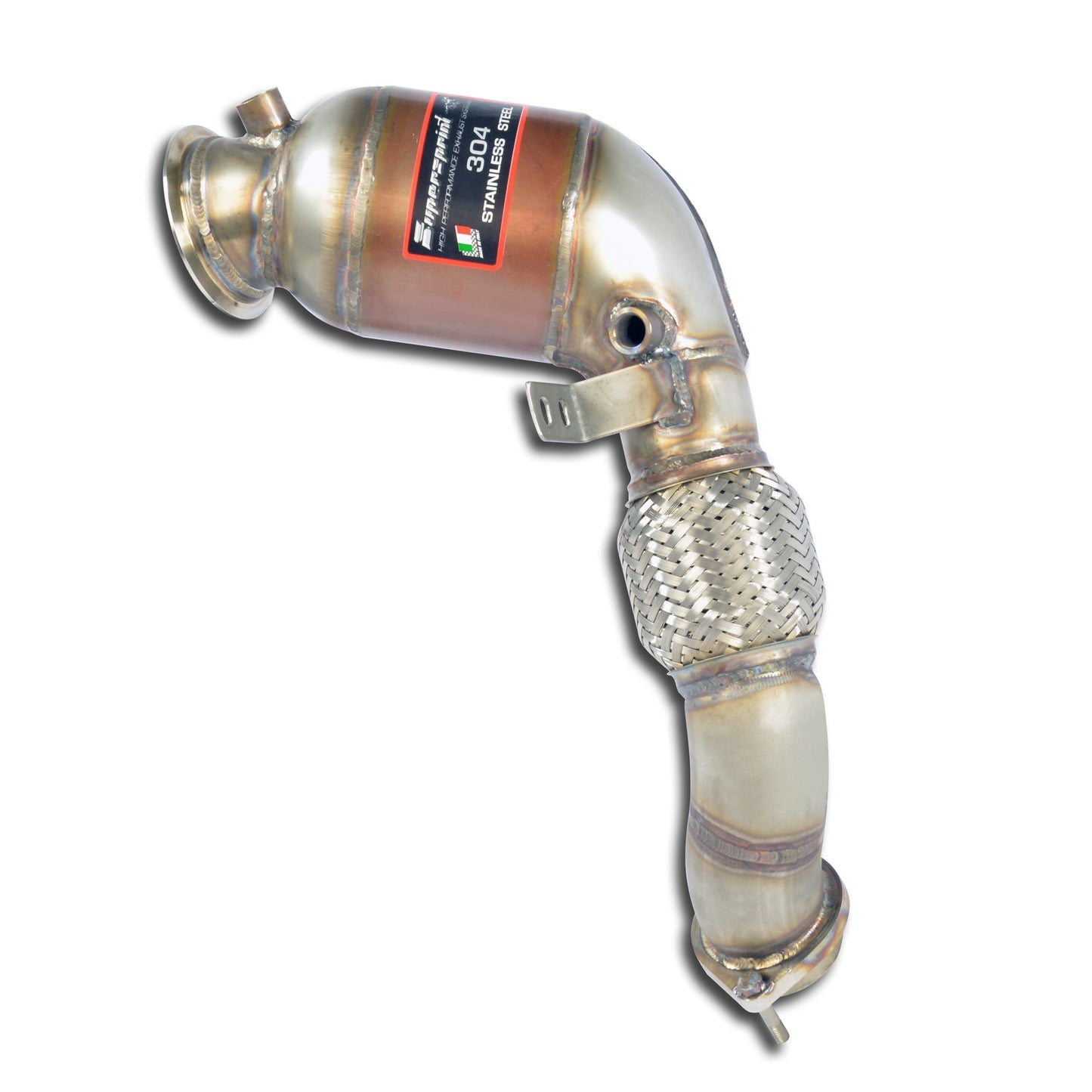 Supersprint BMW G90 / G99 M5 Turbo Downpipe + Metallic Catalytic - Left Upper-Exhaust-Silicon Valley Bimmer