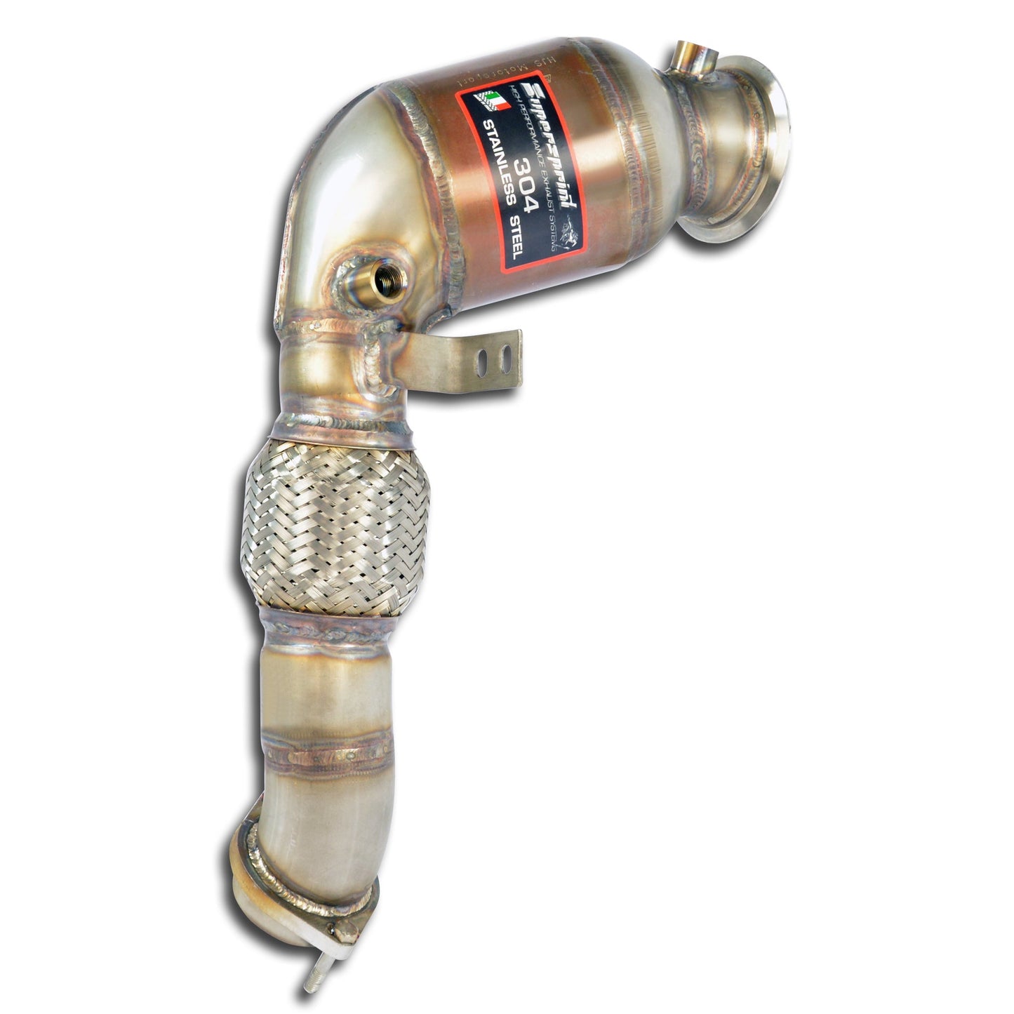 Supersprint BMW G90 / G99 M5 Turbo Downpipe + Metallic Catalytic - Right Upper-Exhaust-Silicon Valley Bimmer
