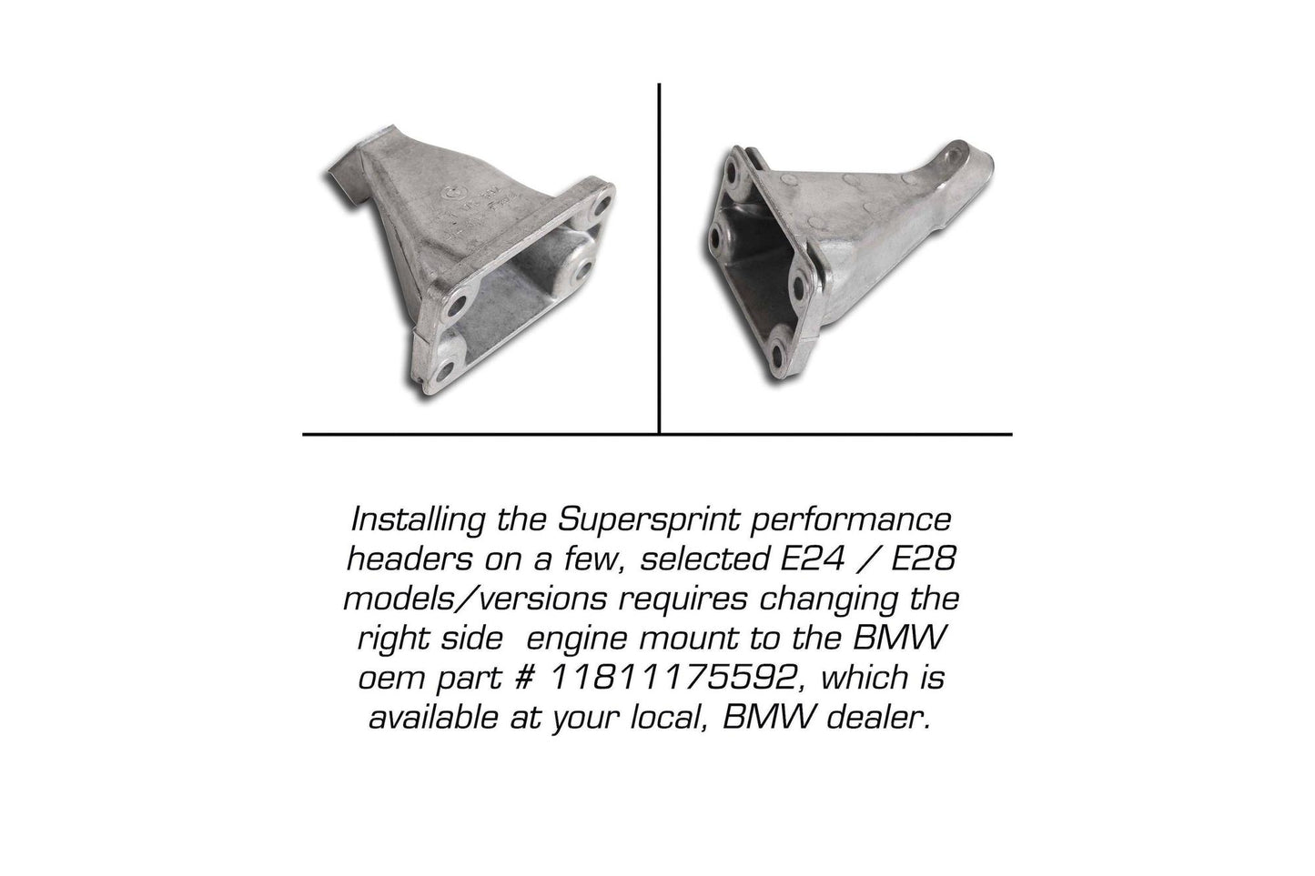 Supersprint E28 535i / E24 635i Stainless Exhaust Manifold + Connecting Pipe Set (LHD)-Exhaust-Silicon Valley Bimmer