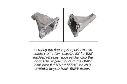 Supersprint E28 535i / E24 635i Stainless Exhaust Manifold + Connecting Pipe Set (LHD)-Exhaust-Silicon Valley Bimmer