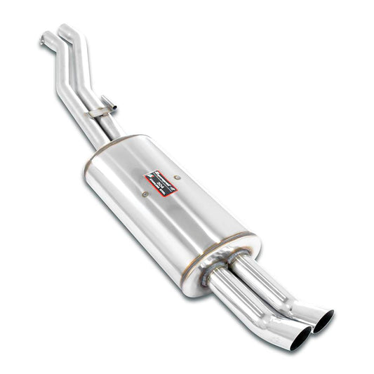 Supersprint E30 3-Series (Engine Swap) Stainless Rear Exhaust With DTM Tips-Exhaust-Silicon Valley Bimmer