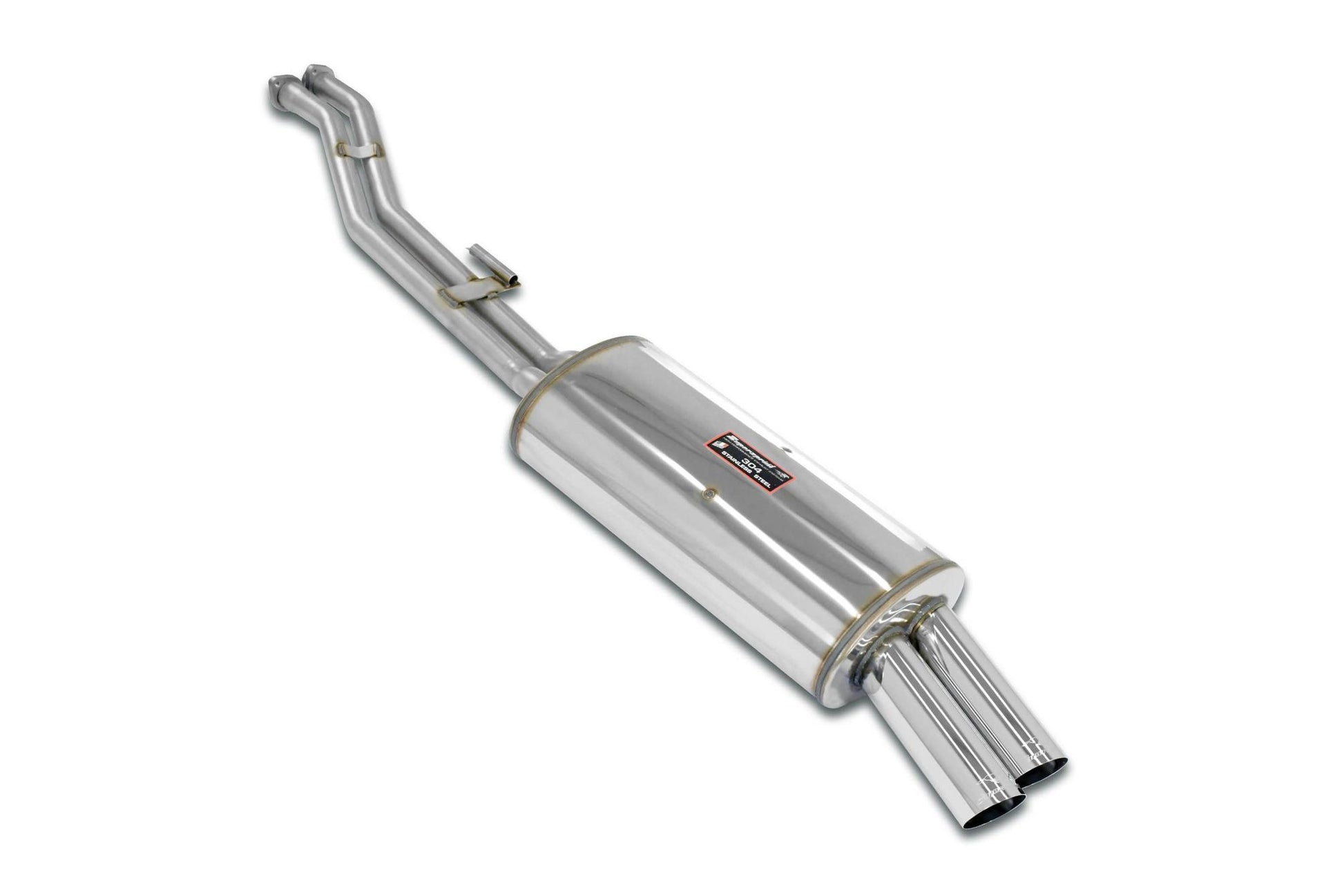 Supersprint E30 325i Stainless Rear Exhaust-Exhaust-Silicon Valley Bimmer