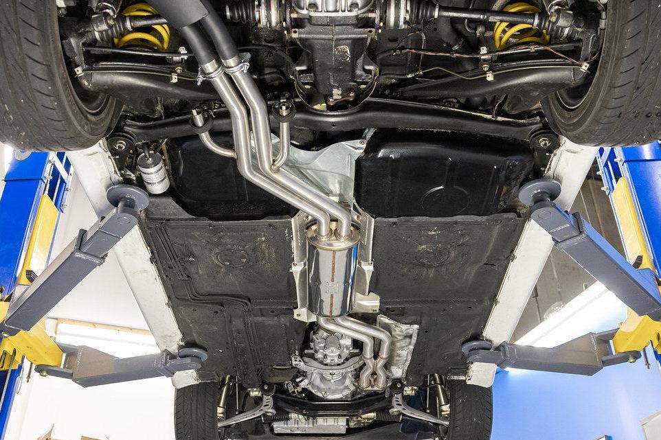 Supersprint E30 M3 Stainless Center X-Pipe - Resonated-Exhaust-Silicon Valley Bimmer
