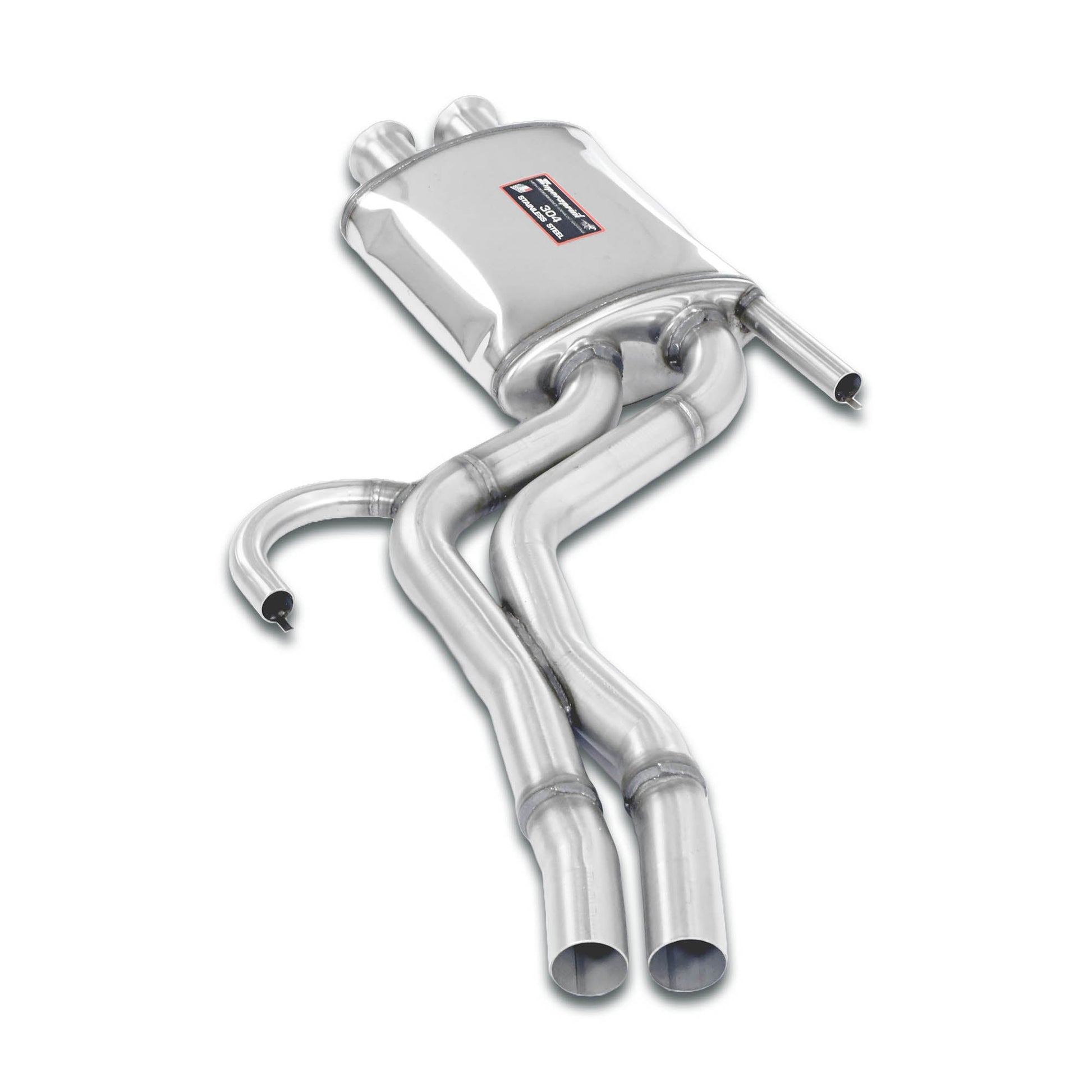 Supersprint E32 740i E34 530i / 540i Stainless Center Pipe - Resonated-Exhaust-Silicon Valley Bimmer