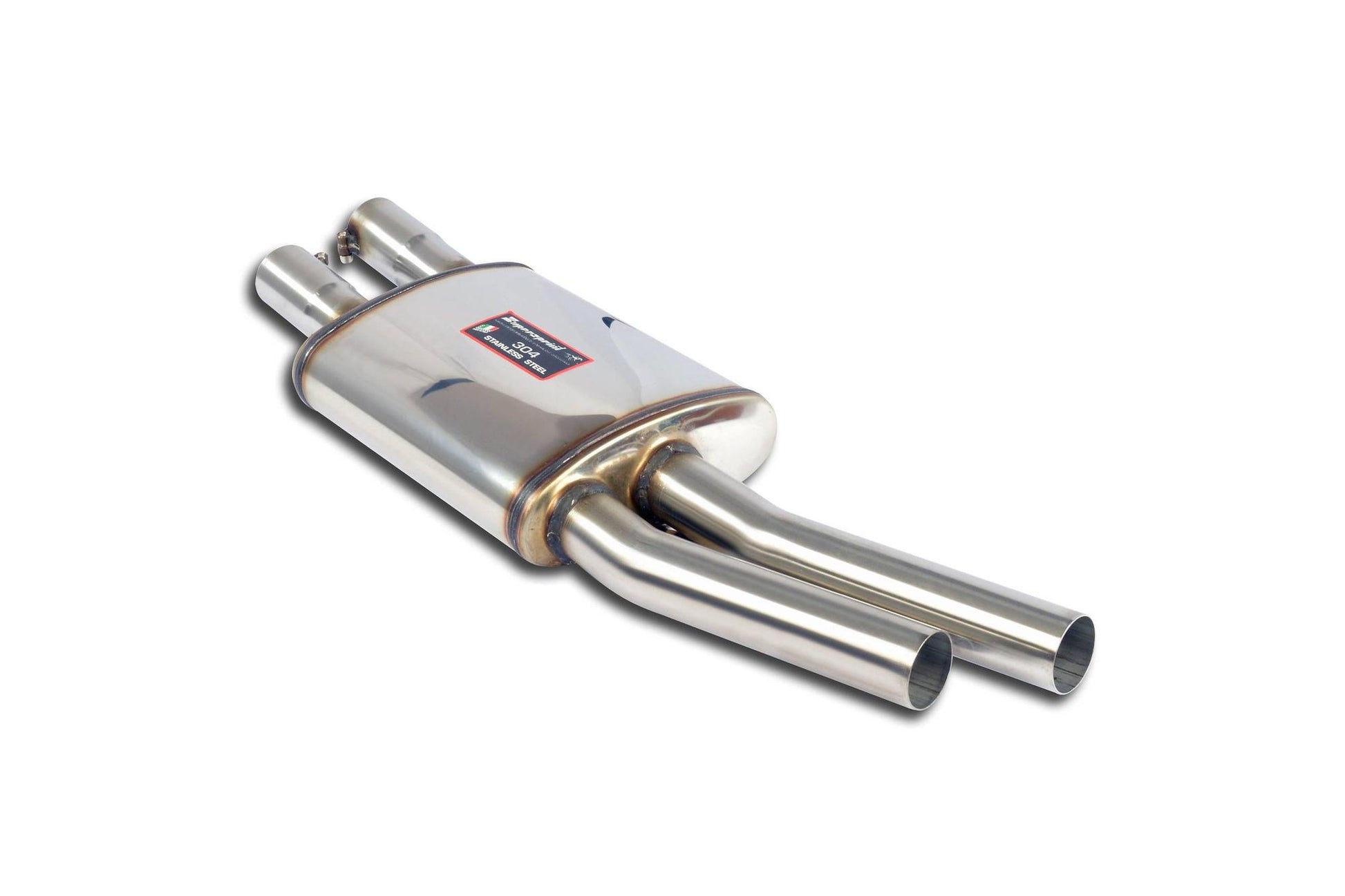 Supersprint E46 320i / 330i Stainless Center Resonator-Exhaust-Silicon Valley Bimmer