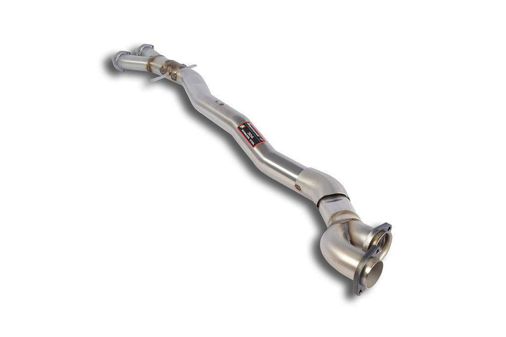 Supersprint E46 M3 Stainless Center X-Pipe - Non-Resonated-Exhaust-Silicon Valley Bimmer