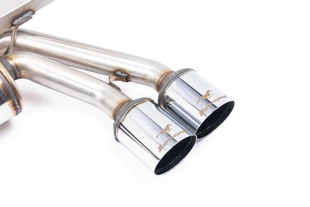Supersprint E46 M3 Stainless Rear Exhaust - Race-Exhaust-Silicon Valley Bimmer