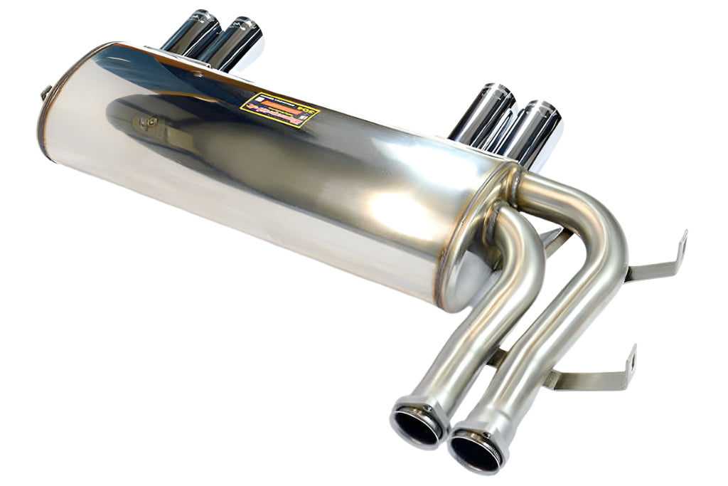 Supersprint E46 M3 Stainless Rear Exhaust - Sport-Exhaust-Silicon Valley Bimmer