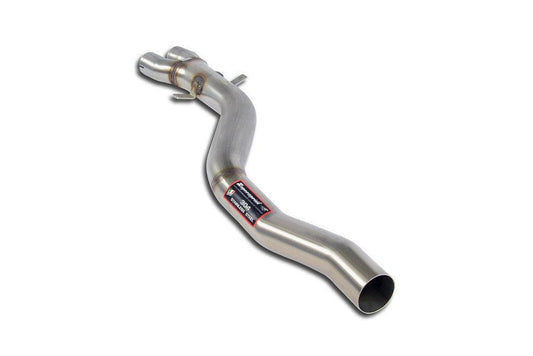 Supersprint E85 / E86 Z4 Stainless Center X-Pipe - Non-Resonated-Exhaust-Silicon Valley Bimmer
