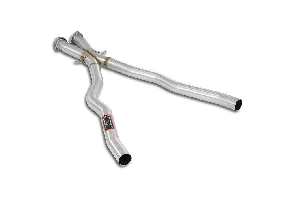 Supersprint E85 / E86 Z4M Stainless Center X-Pipe-Exhaust-Silicon Valley Bimmer