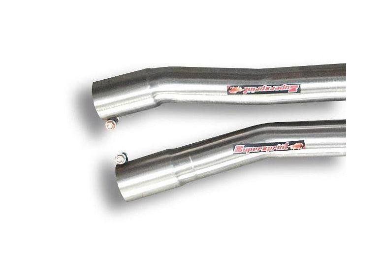 Supersprint E90 3-Series (N52) Stainless Front Connecting Pipe Set-Exhaust-Silicon Valley Bimmer