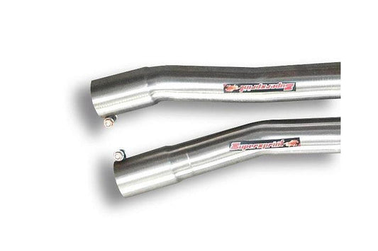 Supersprint E90 3-Series (N52) Stainless Front Connecting Pipe Set-Exhaust-Silicon Valley Bimmer