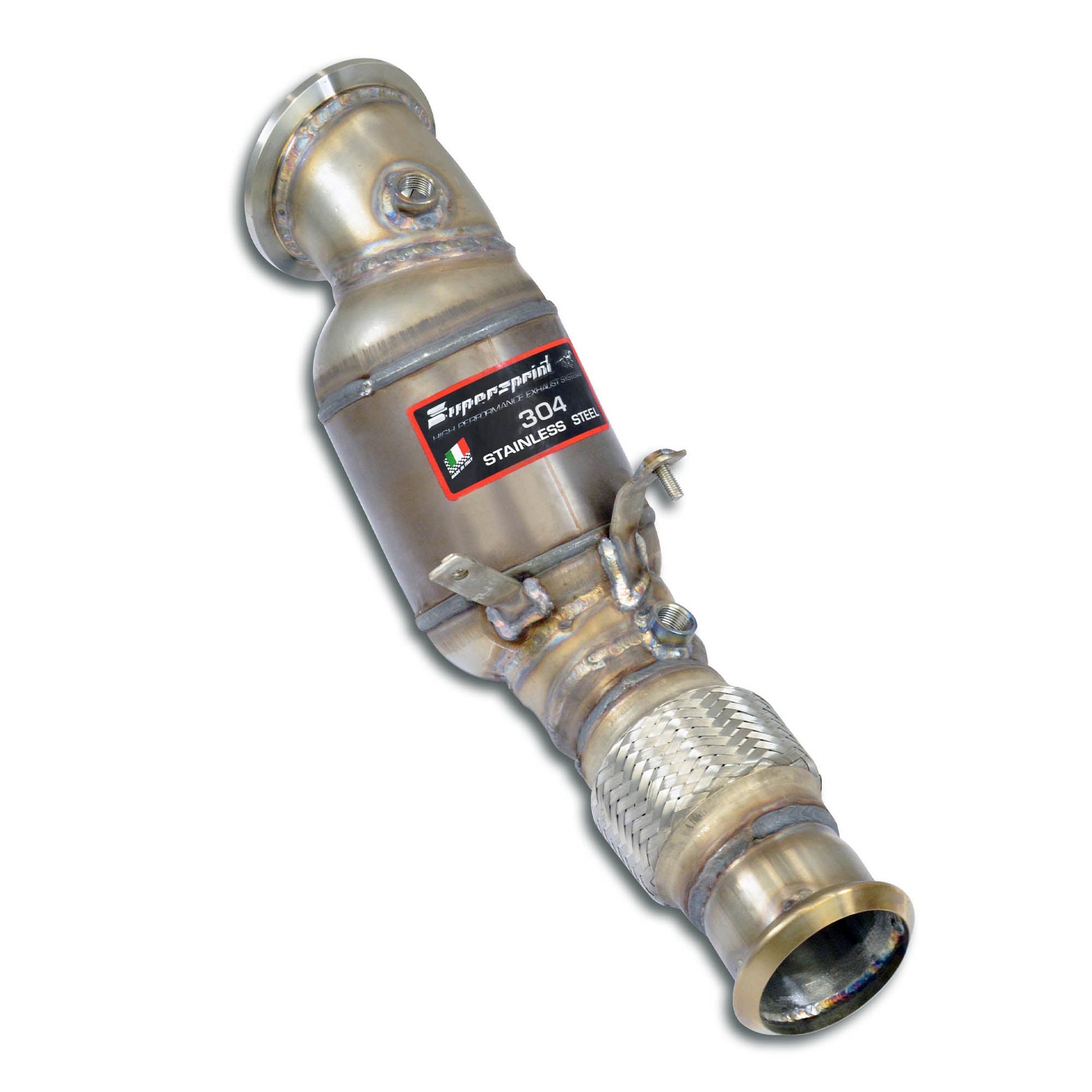 Supersprint F22 2-Series LCI / A90 Supra (B48) Downpipe + Metallic Catalytic-Exhaust-Silicon Valley Bimmer